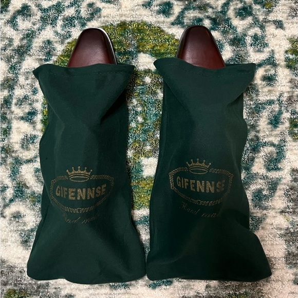 DRESS SHOES, MEN’s, BROWN- Sharp & Fashionable, Seamless Cut Leather - Picture 7 of 8